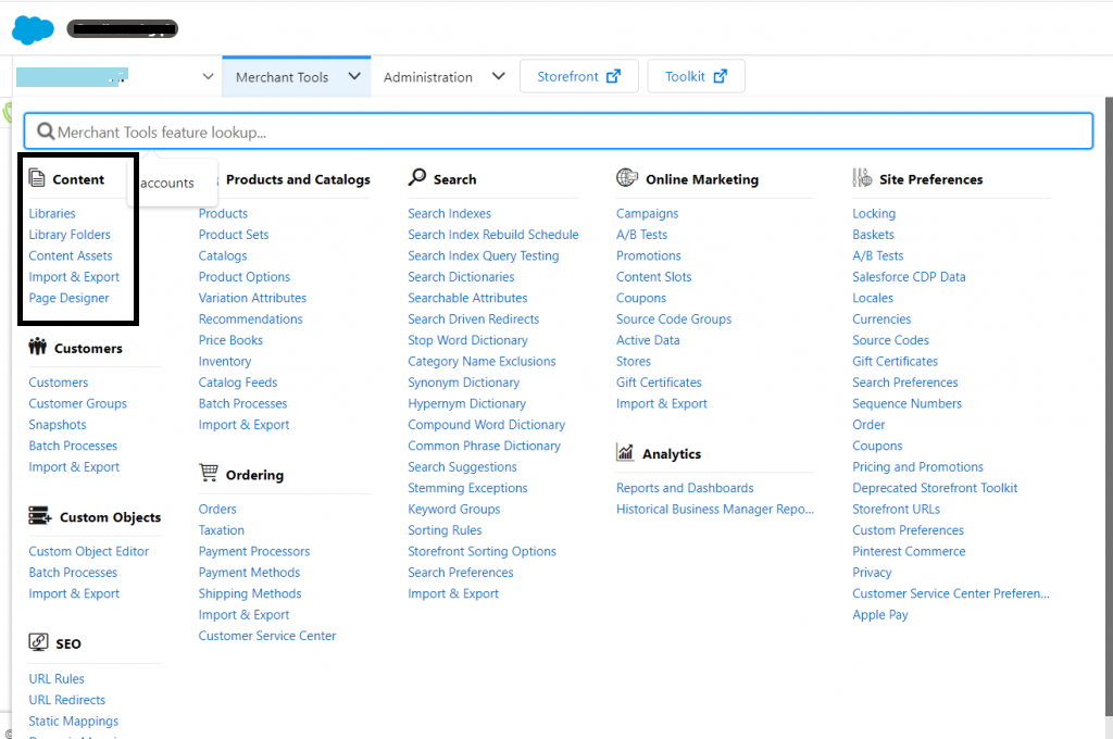 Creating a Synonym for a Salesforce Service